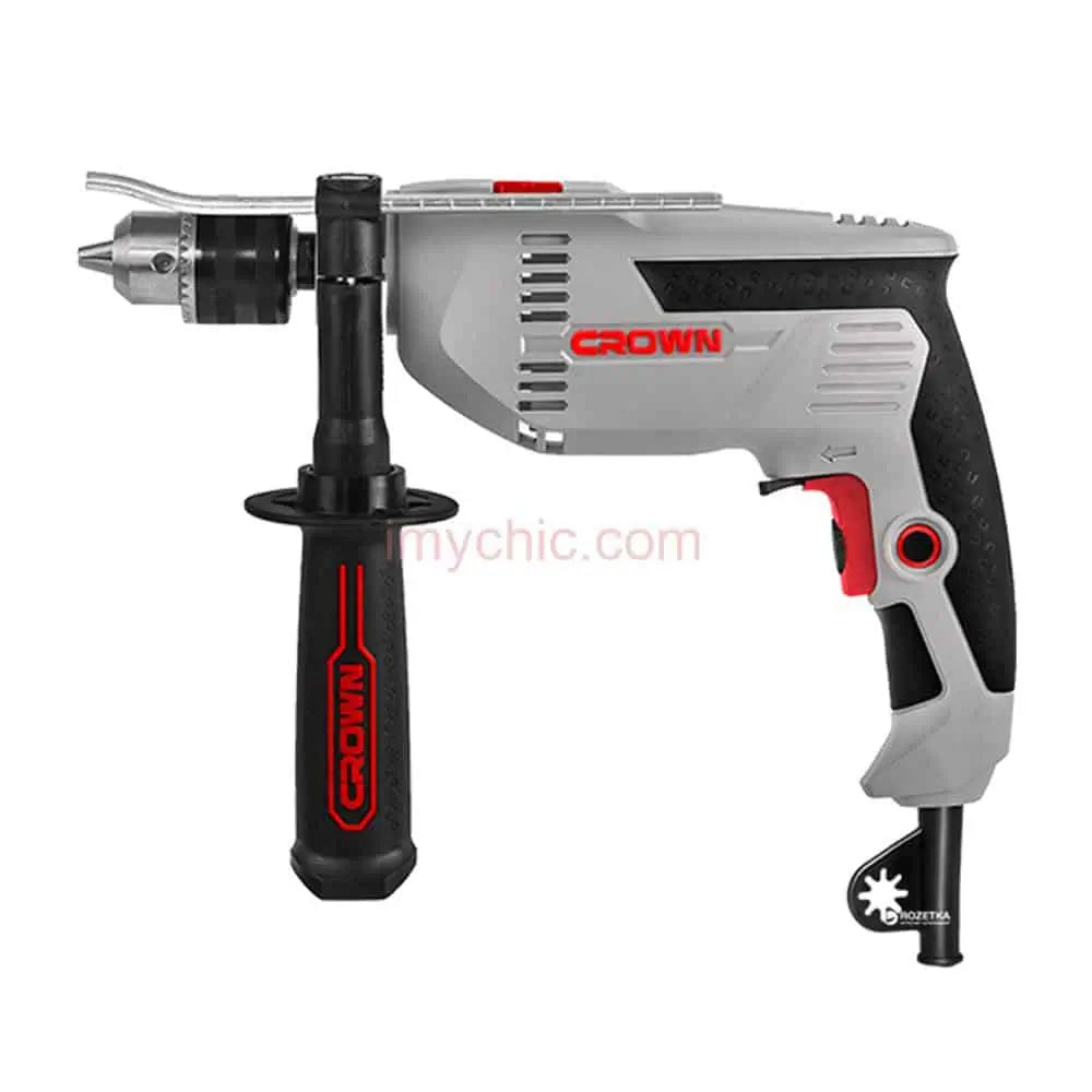 Promo fin d'année =>Perceuse 600W avec valise à outils 98pcs CROWN 11900 da
