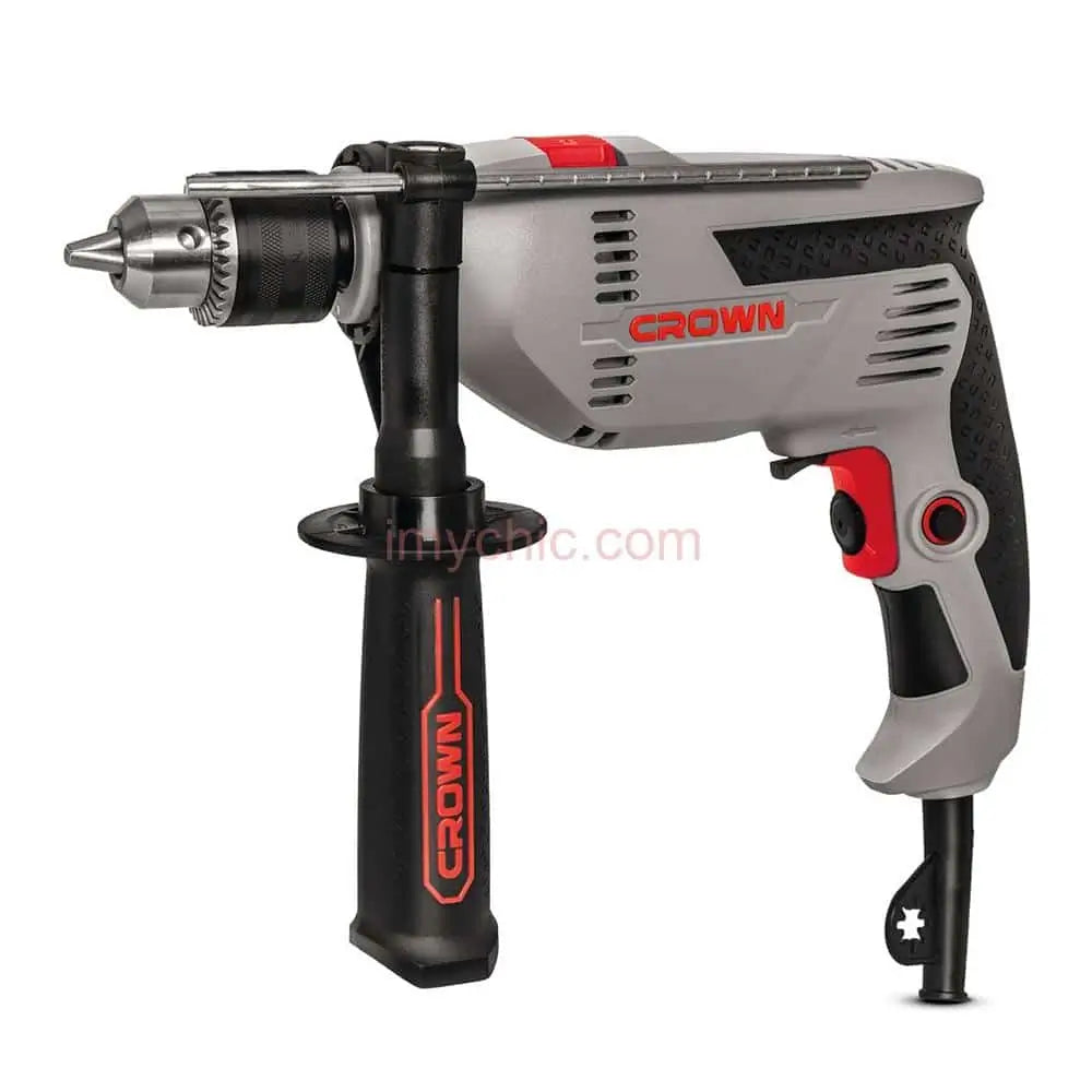 Promo fin d'année =>Perceuse 600W avec valise à outils 98pcs CROWN 11900 da
